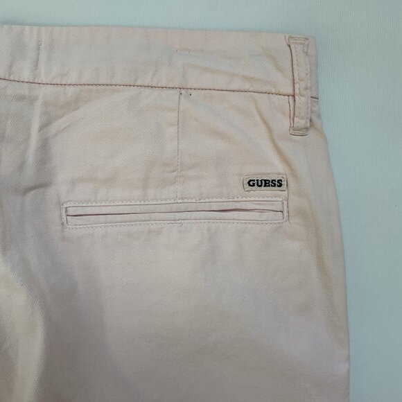 Guess Men’s Myron Slim Straight Jeans Light Pink Size 34 - Picture 11 of 11